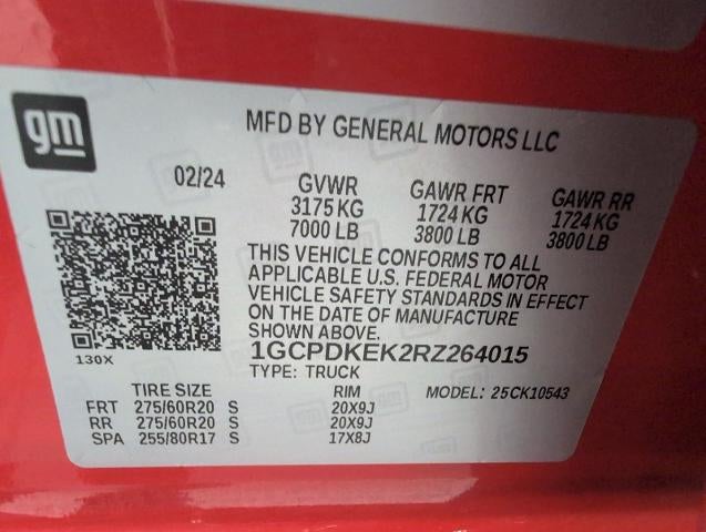 2024 Chevrolet Silverado 1500 LT (2FL)
