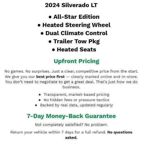 2024 Chevrolet Silverado 1500 LT (2FL)