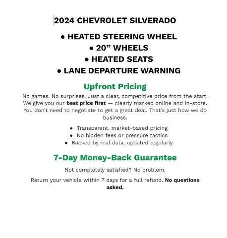 2024 Chevrolet Silverado 1500 LT (2FL)