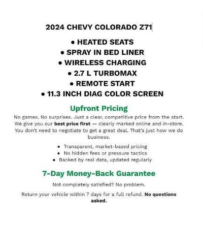 2024 Chevrolet Colorado Z71