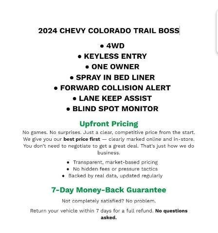 2024 Chevrolet Colorado Trail Boss