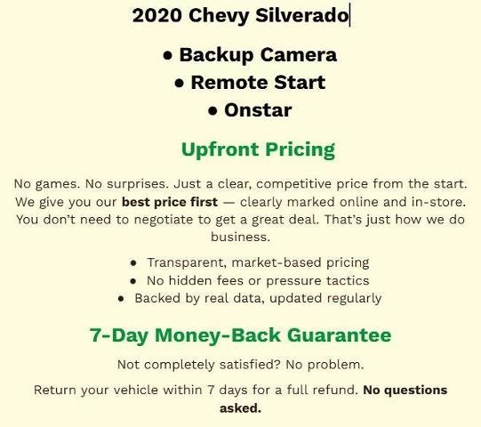 2020 Chevrolet Silverado 1500 Custom