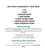 2021 Chevrolet Silverado 1500 LT Trail Boss