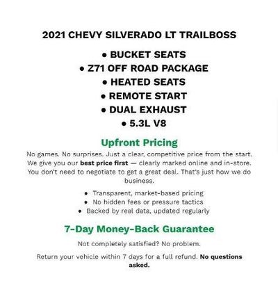 2021 Chevrolet Silverado 1500 LT Trail Boss