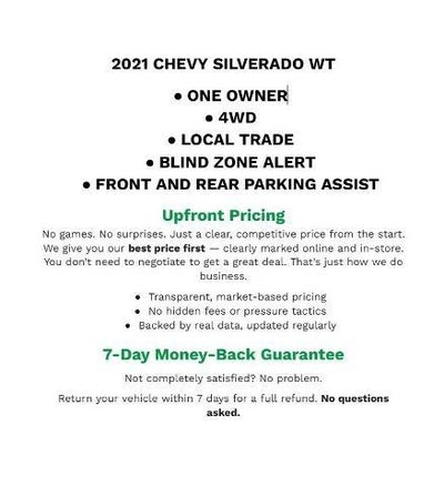 2021 Chevrolet Silverado 1500 WT