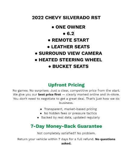 2022 Chevrolet Silverado 1500 RST