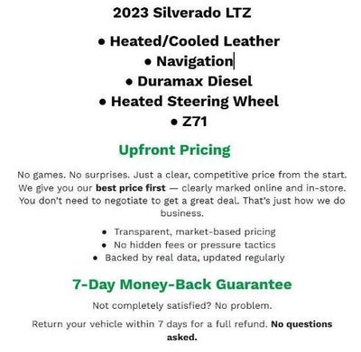 2023 Chevrolet Silverado 1500 LTZ