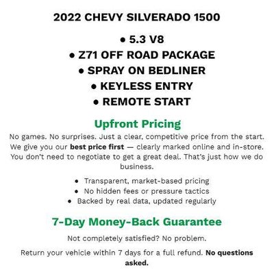 2022 Chevrolet Silverado 1500 LTD RST