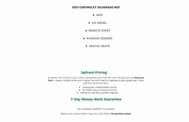 2021 Chevrolet Silverado 1500 RST