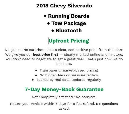 2018 Chevrolet Silverado 1500 LT