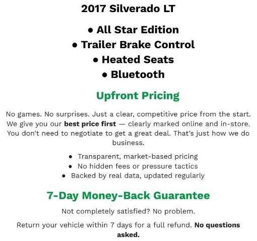 2017 Chevrolet Silverado 1500 LT