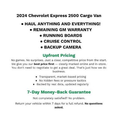 2024 Chevrolet Express Cargo 2500 Base
