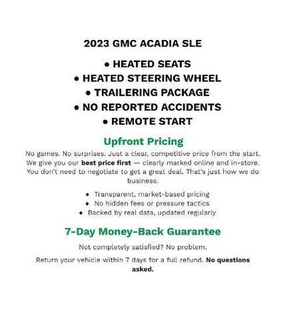 2023 GMC Acadia SLE