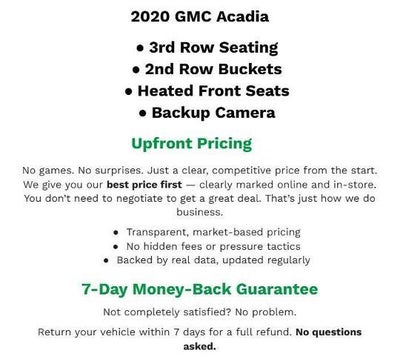 2020 GMC Acadia SLE