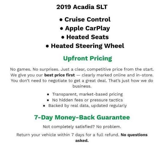 2019 GMC Acadia SLT