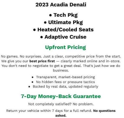 2023 GMC Acadia Denali