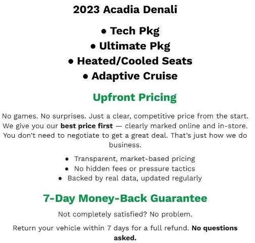 2023 GMC Acadia Denali