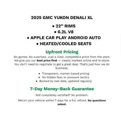 2025 GMC Yukon XL Denali