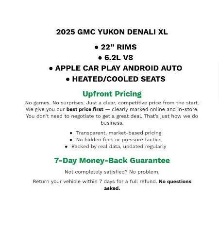 2025 GMC Yukon XL Denali