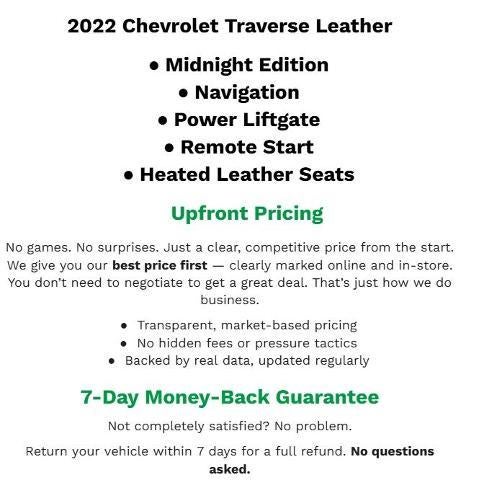 2022 Chevrolet Traverse FWD 3LT's photo