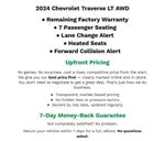 2024 Chevrolet Traverse Limited LT Cloth