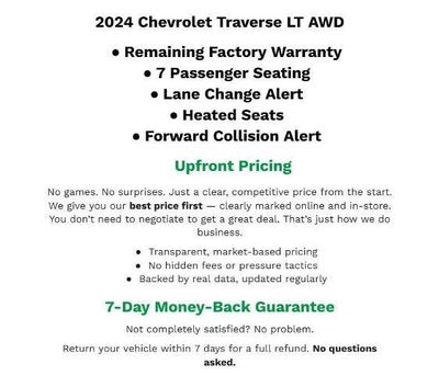 2024 Chevrolet Traverse Limited LT Cloth