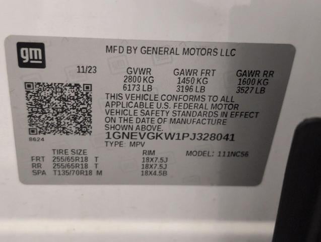 2023 Chevrolet Traverse LT Cloth