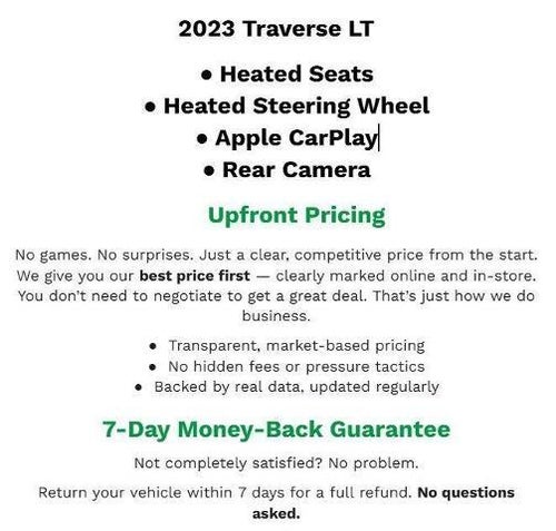2023 Chevrolet Traverse LT Cloth
