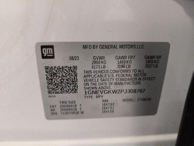 2023 Chevrolet Traverse LT Cloth