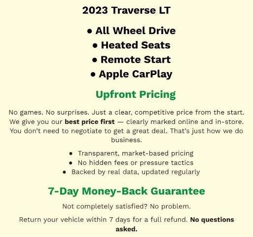 2023 Chevrolet Traverse LT Cloth