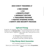 2023 Chevrolet Traverse LT Cloth