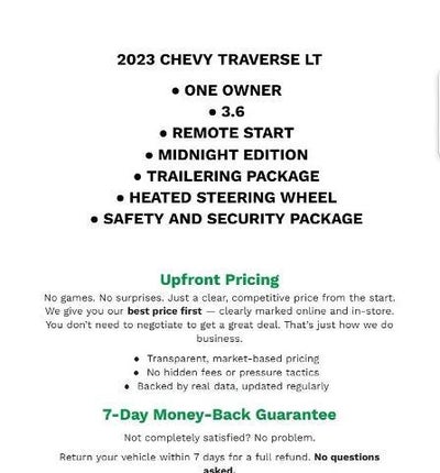 2023 Chevrolet Traverse LT Cloth