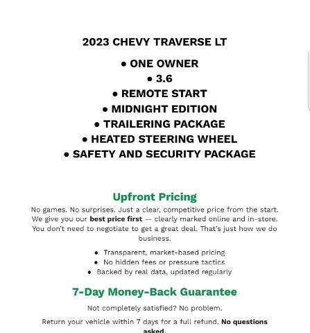 2023 Chevrolet Traverse LT Cloth