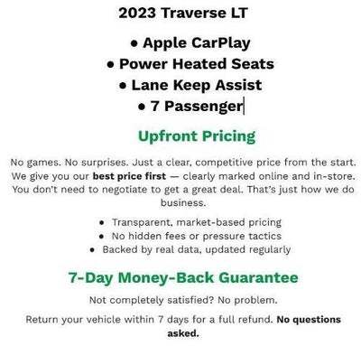 2023 Chevrolet Traverse LT Cloth