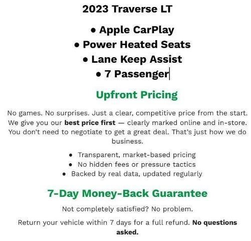 2023 Chevrolet Traverse LT Cloth