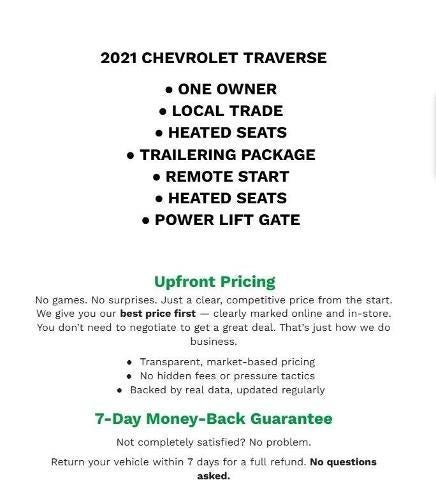 2021 Chevrolet Traverse LT Cloth