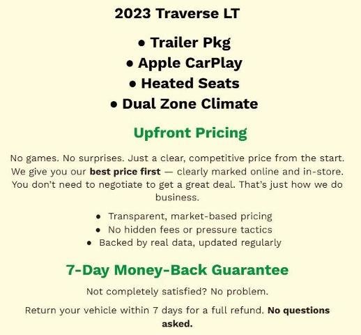 2023 Chevrolet Traverse LT Cloth