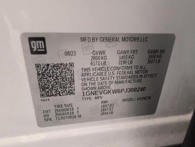 2023 Chevrolet Traverse LT Cloth