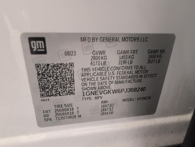 2023 Chevrolet Traverse LT Cloth