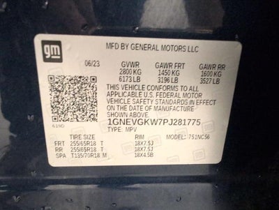 2023 Chevrolet Traverse LT Cloth