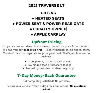 2021 Chevrolet Traverse LT Cloth