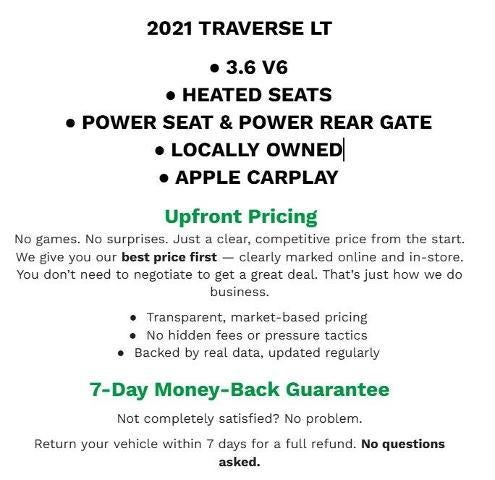 2021 Chevrolet Traverse LT Cloth