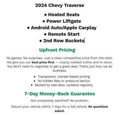 2024 Chevrolet Traverse Z71