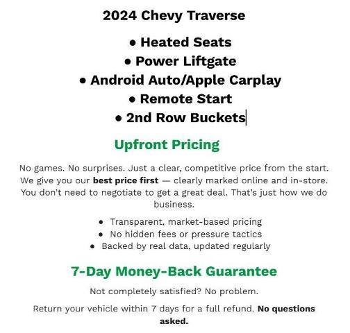 2024 Chevrolet Traverse Z71