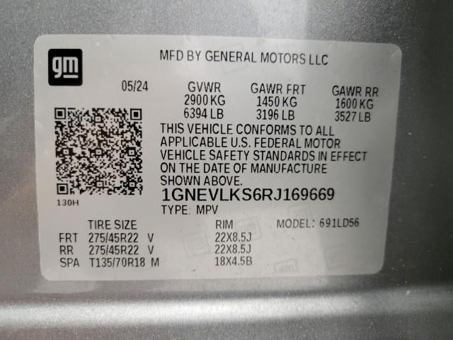 2024 Chevrolet Traverse RS