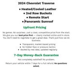2024 Chevrolet Traverse RS