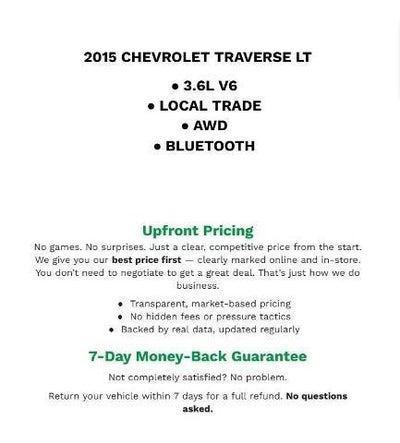 2015 Chevrolet Traverse LT