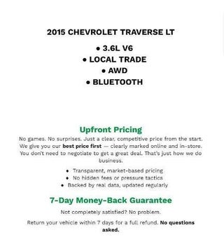 2015 Chevrolet Traverse LT