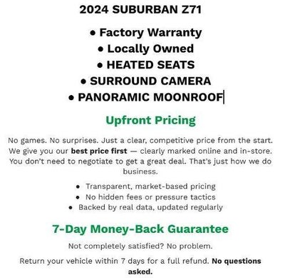 2024 Chevrolet Suburban Z71