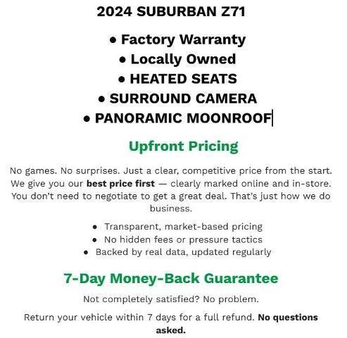 2024 Chevrolet Suburban Z71